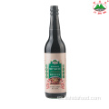 Salsa de soja oscura de champiñones de botella de vidrio de 625 ml